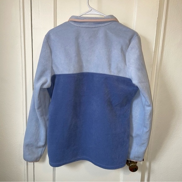 COLUMBIA 1/4 Snap Colorblock Fleece Sweatshirt - Picture 4 of 6